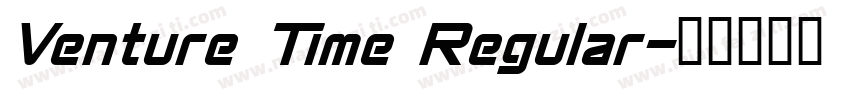 Venture Time Regular字体转换